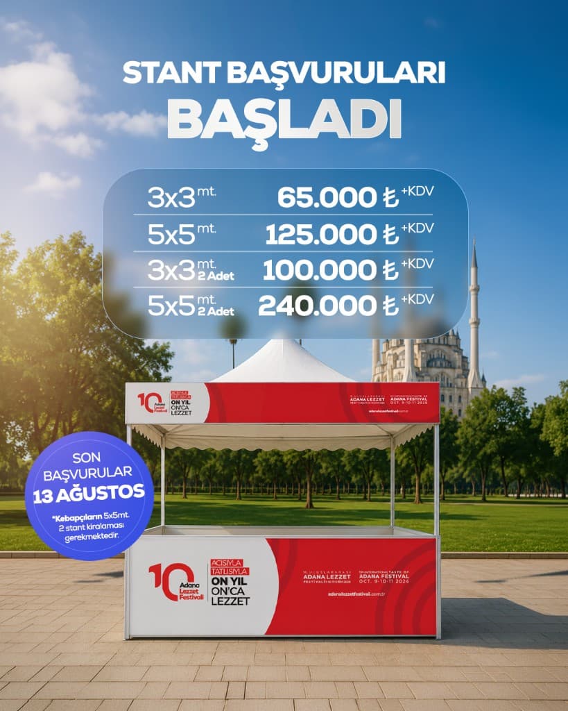 Stand başvuru görseli