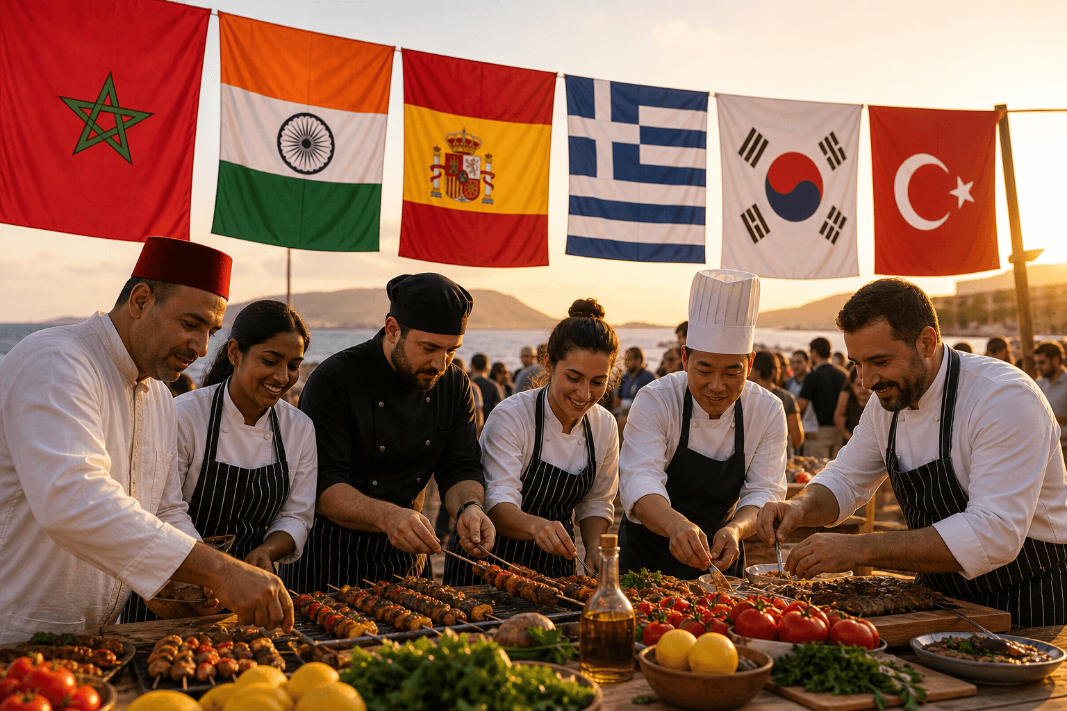 International gastronomy collaborations